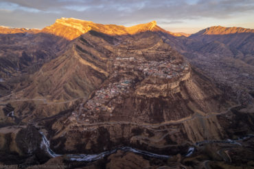 Гуниб и горы Дагестана с квадрокоптера