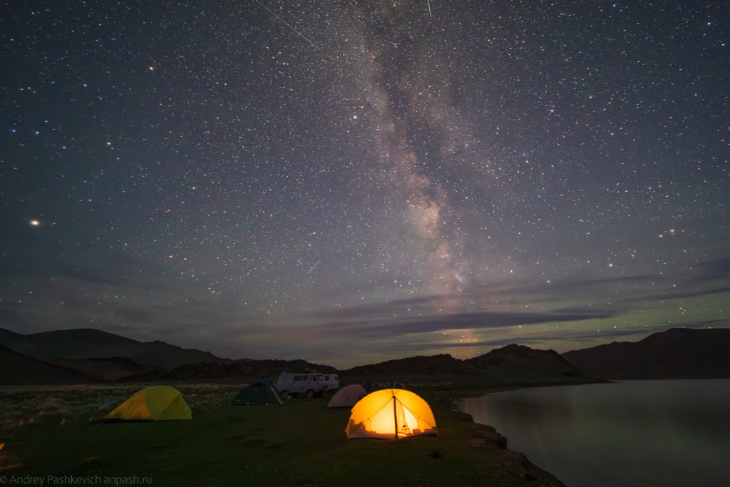 Звёздное небо Монголии