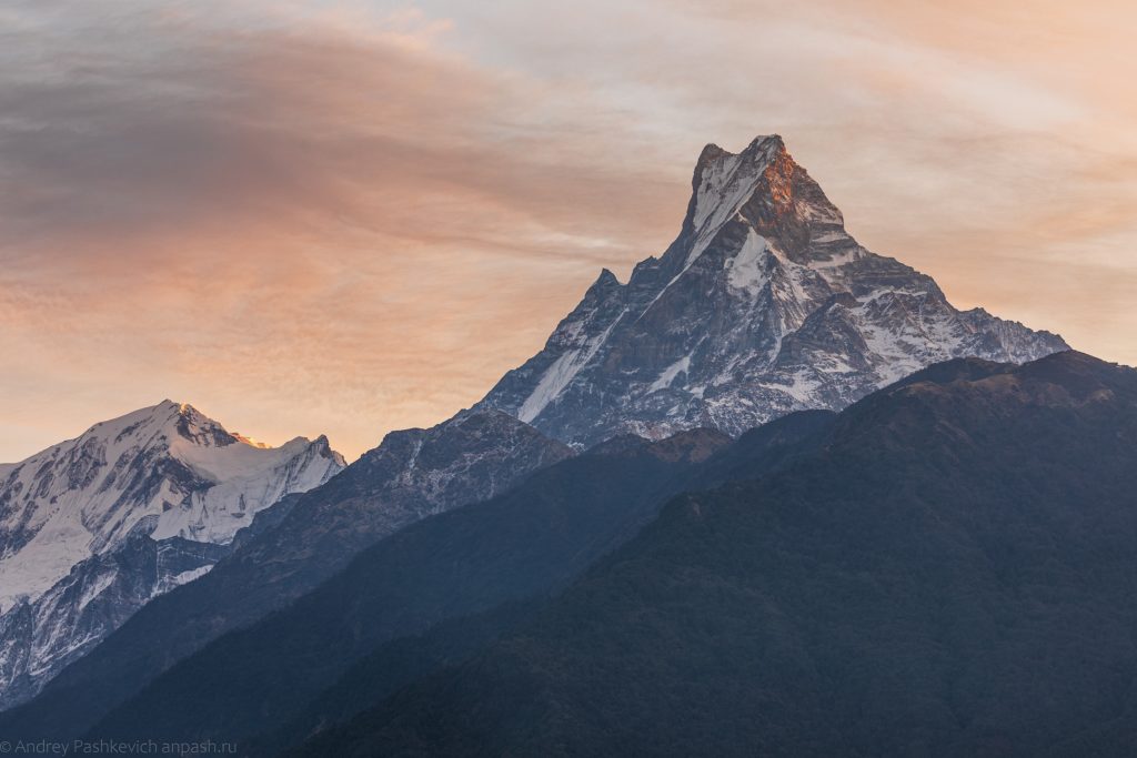 Гора Мачапучаре, или Фиштейл (Рыбий хвост), Непал 2023