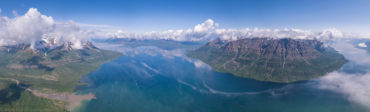 Панорама озера Лама