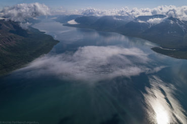 Панорама озера Лама. Плато Путорана.