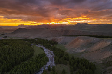 Алтай, долина ручья Бугузун